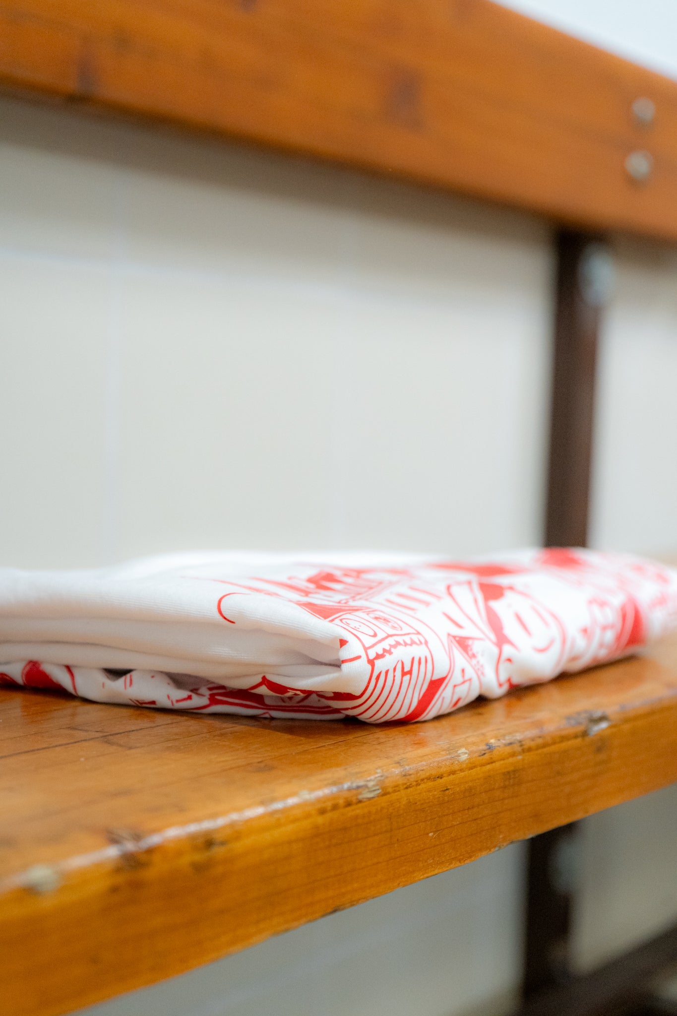 T-SHIRT BLANC/ROUGE P'TIT VITRÉEN