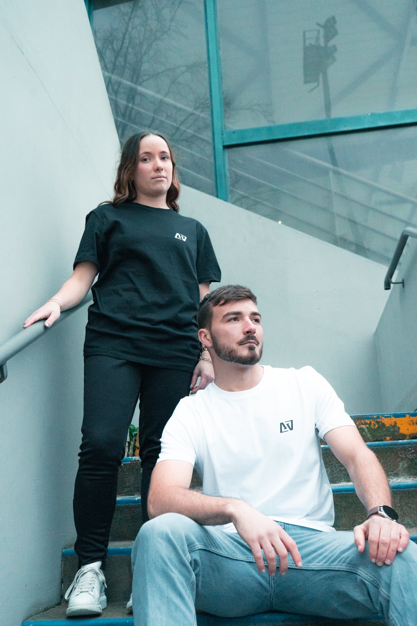 T-SHIRT NOIR/BLANC P'TIT VITRÉEN